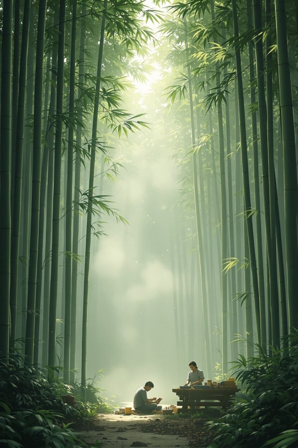 竹林深处 海报封面
